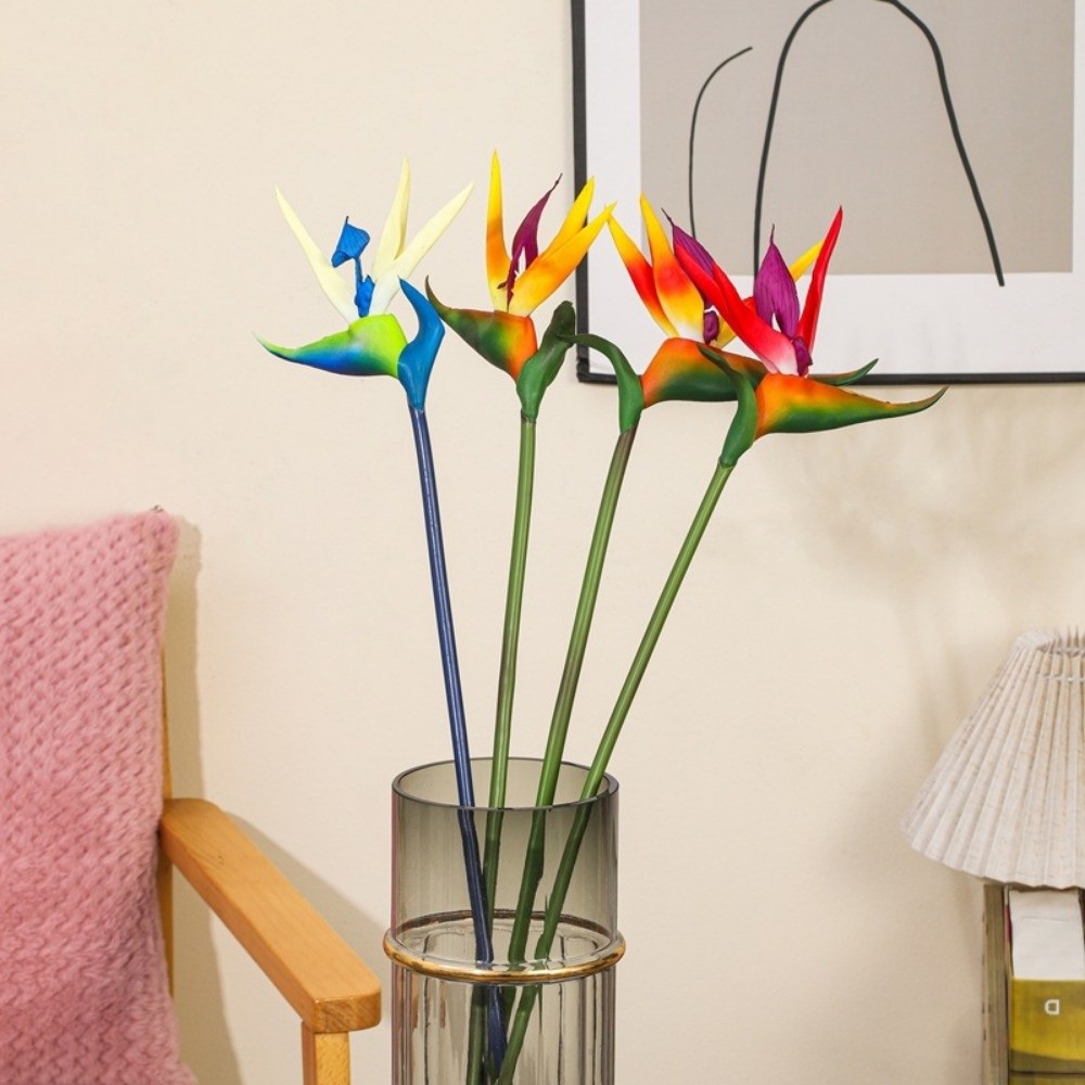 Bird Paradise Strelitzia - 새로운 롱 스템 인조 버드 오브