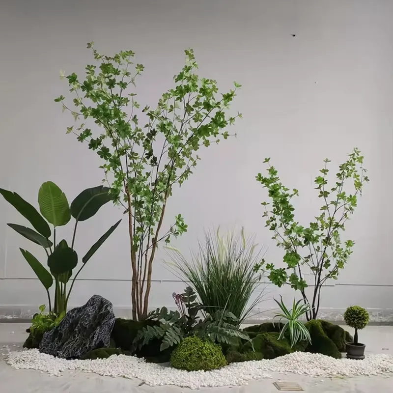 Ficus Lyrata Tree - 디스플레이 아트 공예 인조 라이라타 나무