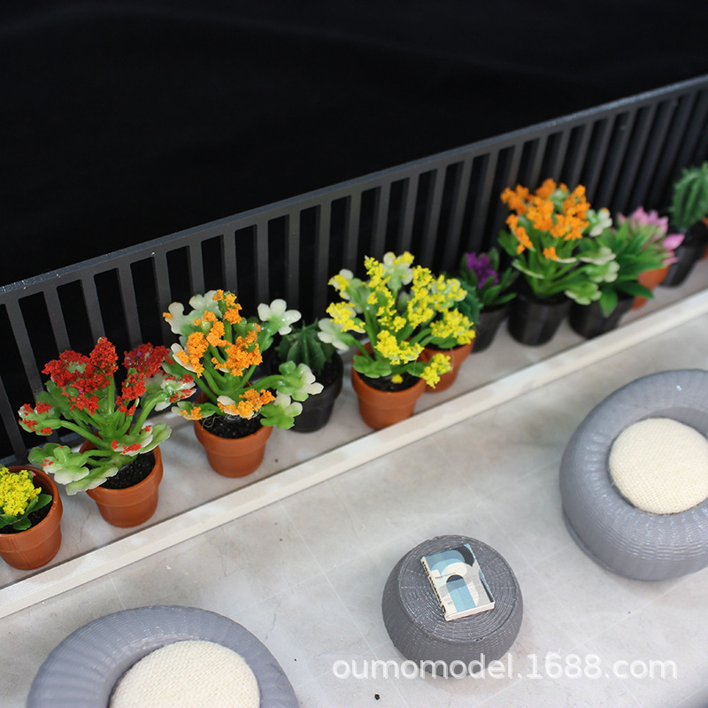 Echeveria Succulent - 미니 시뮬레이션 식물 선인장 다육 꽃