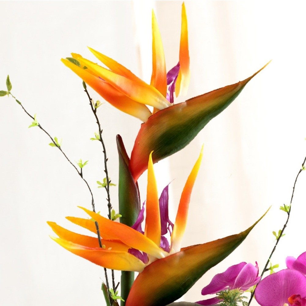 긴 줄기 인조 버드 오브 파라다이스 실제같은 촉감의 장 - Bird Paradise Strelitzia 리뷰 및 가격