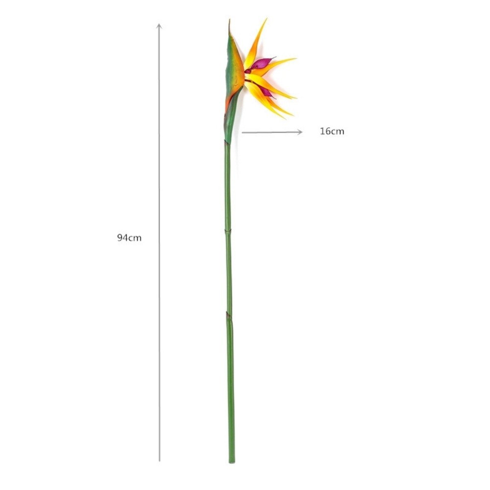 새로운 롱 스템 인조 버드 오브 파라다이스 장식용 정통 - Bird Paradise Strelitzia 리뷰 및 가격