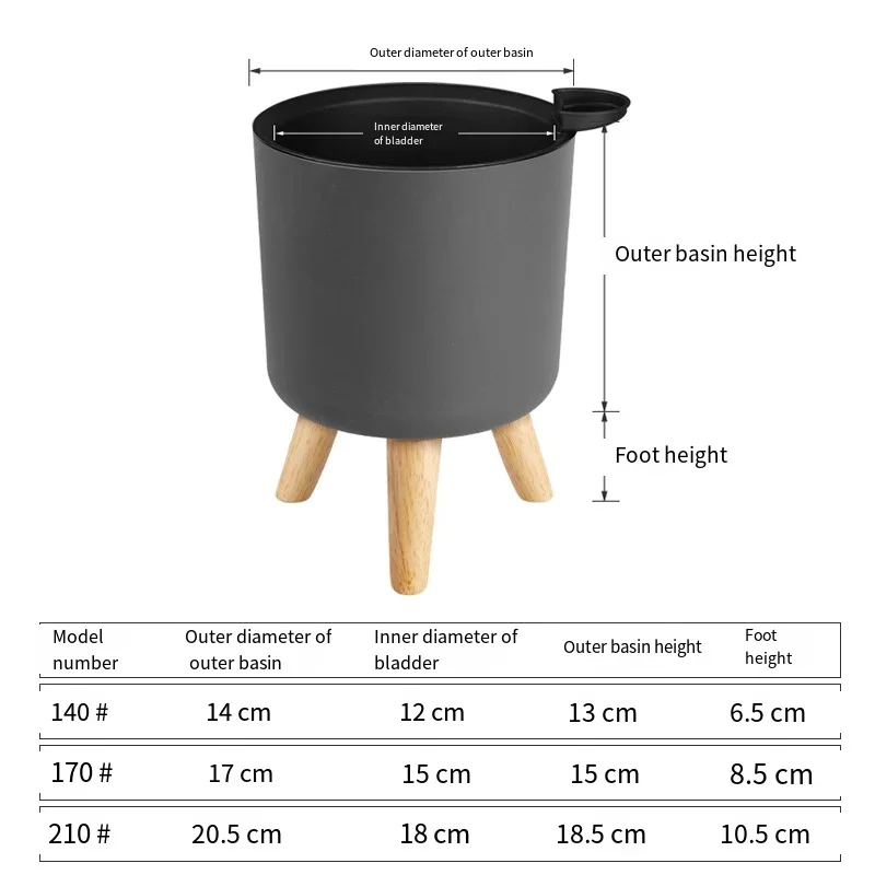 1PC 실내 플라스틱 화분 자체 급수 식물 화분 수위  - Aloe Vera Pot 리뷰 및 가격