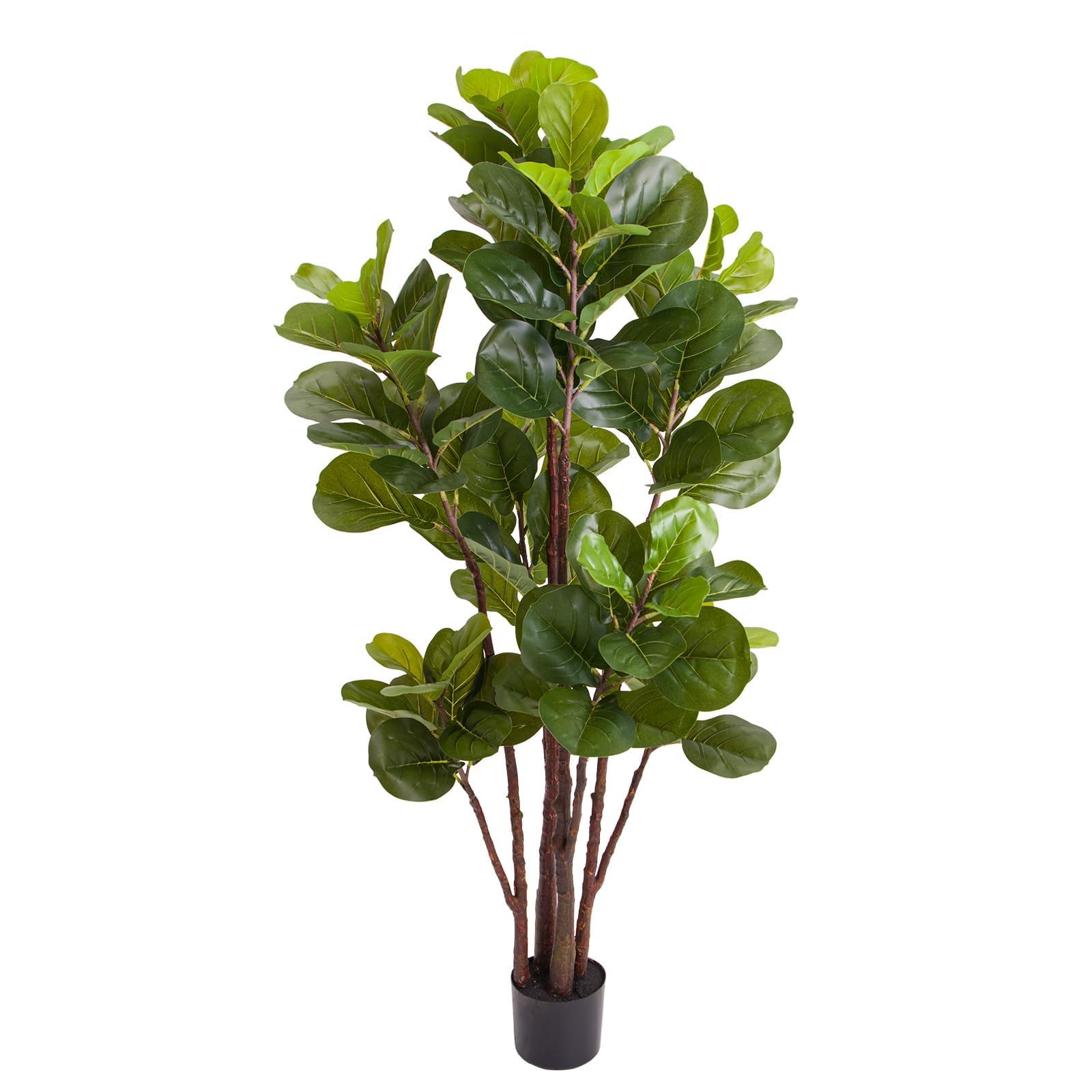 피들리프 무화과나무 인조, 5피트 실내용 인조 식물,  - Ficus Lyrata Tree 리뷰 및 가격