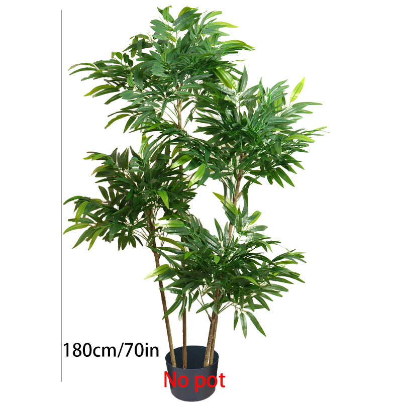 80-180cm 대형 인조 대나무 잎 나무, 가짜 야자 - Ficus Lyrata Tree 리뷰 및 가격