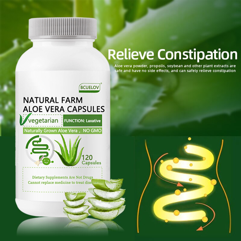천연 농장 알로에 베라 캡슐, 신체 변비 완화, 위산  - Aloe Vera Pot 리뷰 및 가격