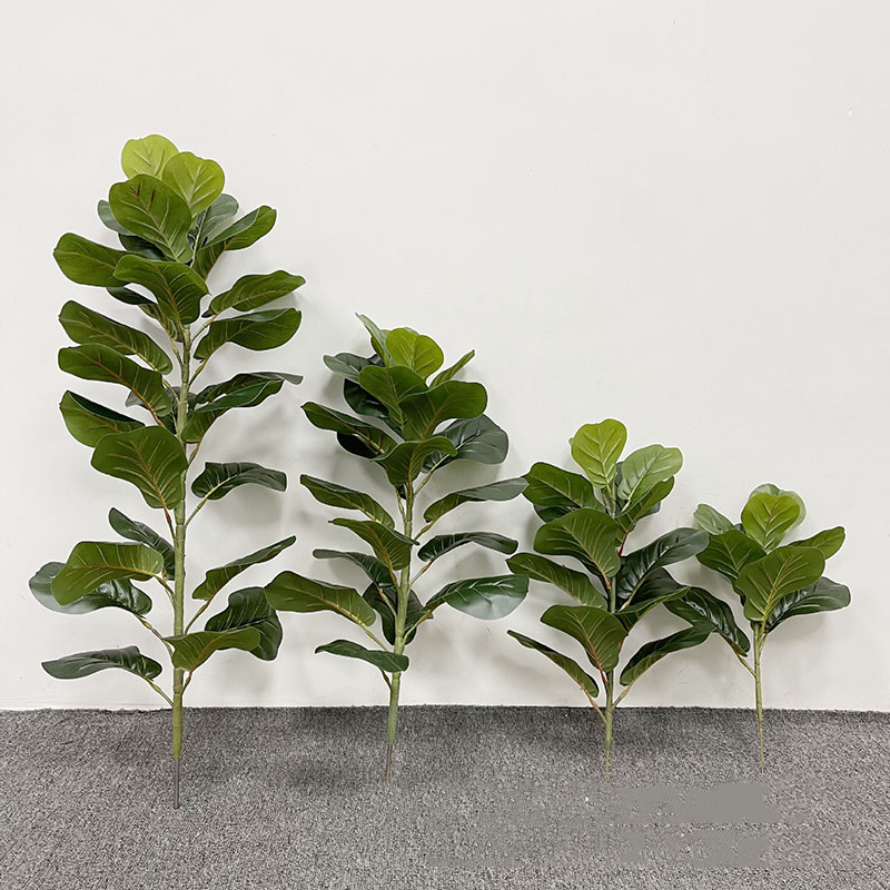 대형 피커스 나무 인공 식물, 가짜 나무, 플라스틱 반 - Ficus Lyrata Tree 리뷰 및 가격