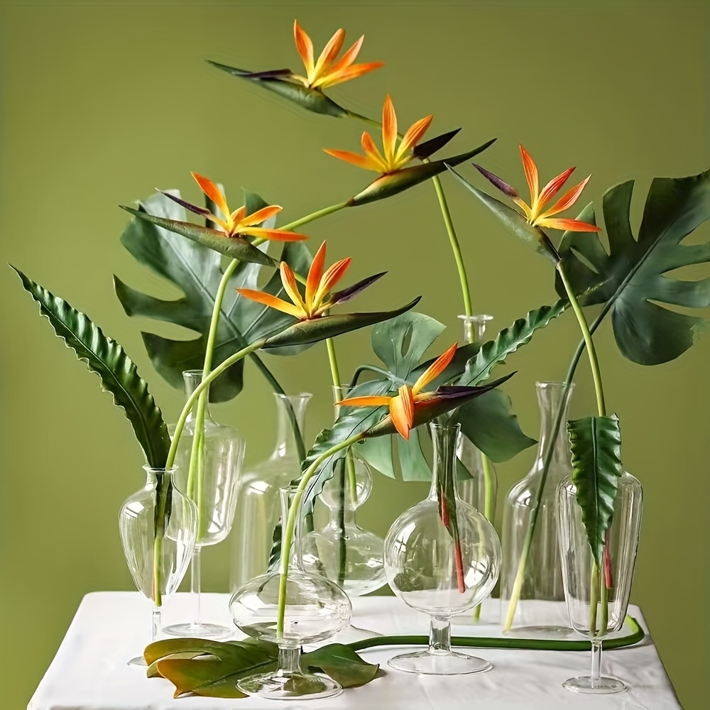 인공 꽃 낙원의 새 하와이 열대 꽃 Strelitzia - Bird Paradise Strelitzia 리뷰 및 가격