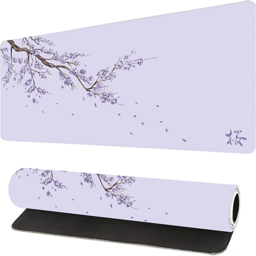 일본 블루 사쿠라 게임 마우스 패드 Xl 보라색 노트북 - Tradescantia Purple 리뷰 및 가격