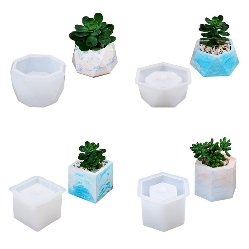 즙이 많은 화분 실리콘 금형 화분 꽃병 식물 꽃 냄비  - Echeveria Succulent 리뷰 및 가격