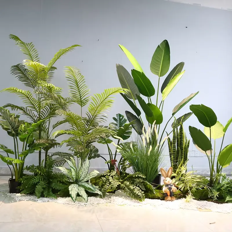 디스플레이 아트 공예 인조 라이라타 나무 홈 오피스 잔 - Ficus Lyrata Tree 리뷰 및 가격