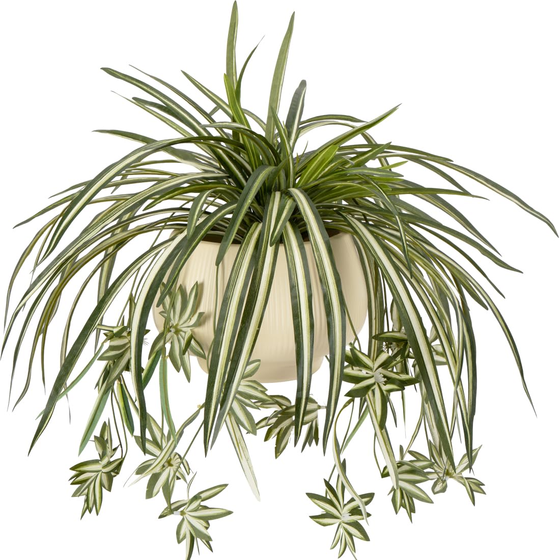 4PCS 인공 거미 식물 클로로피텀 가짜 녹색 식물 벽 - Spider Plant Hanging 리뷰 및 가격
