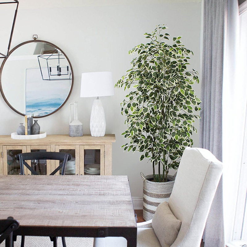 70in 인공 ficus 나무 가짜 바닥 식물 플라스틱 - Ficus Lyrata Tree 리뷰 및 가격