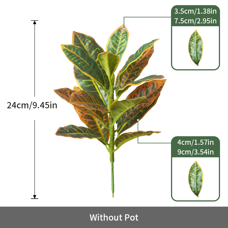 24-41cm 인공 식물 가짜 Ficus 나무 열 대  - Ficus Lyrata Tree 리뷰 및 가격