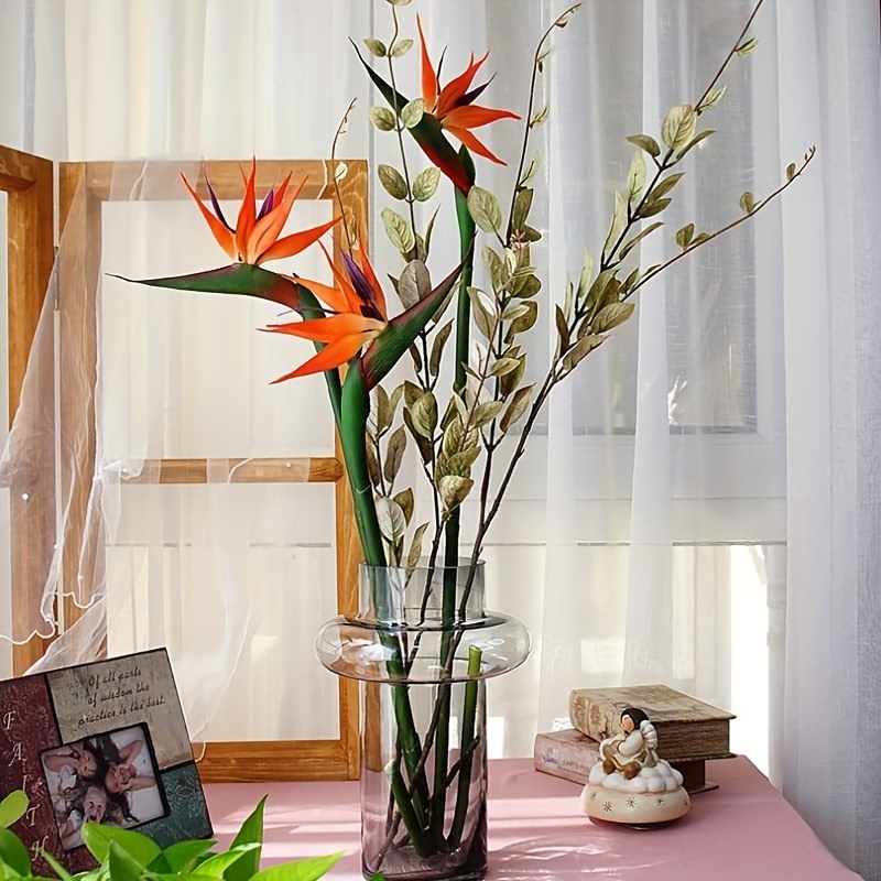 3개 인조 버드 오브 파라다이스 꽃 고무 스트렐리치아  - Bird Paradise Strelitzia 리뷰 및 가격
