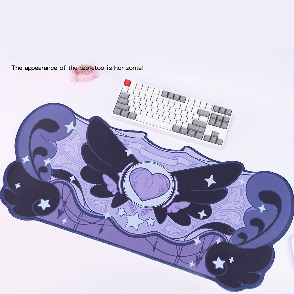 VIKAMA 마우스 패드 데스크 매트 불규칙한 보라색  - Tradescantia Purple 리뷰 및 가격