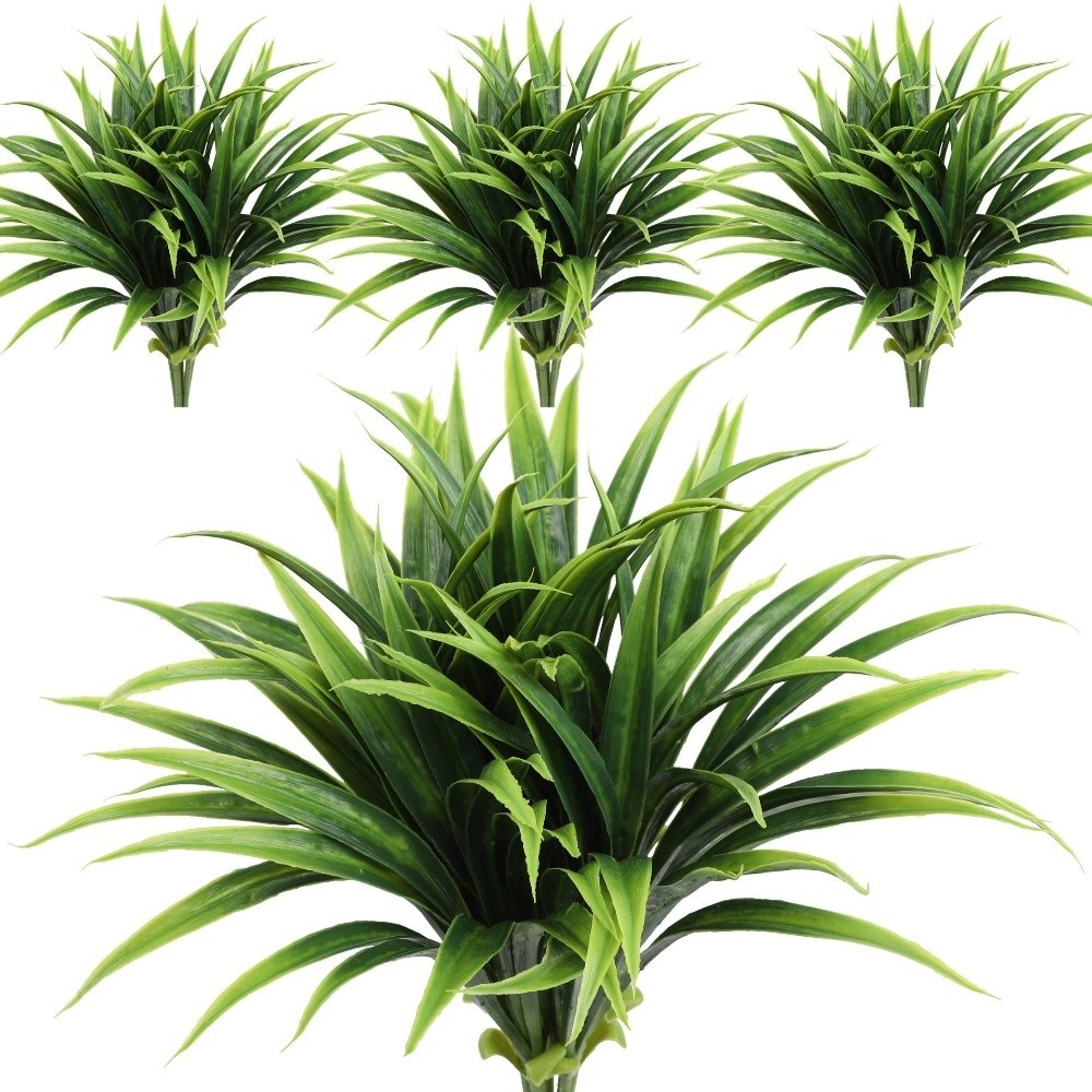 조경용 42cm 인조 난초 잎 시뮬레이션 플라스틱 가짜 - Spider Plant Hanging 리뷰 및 가격